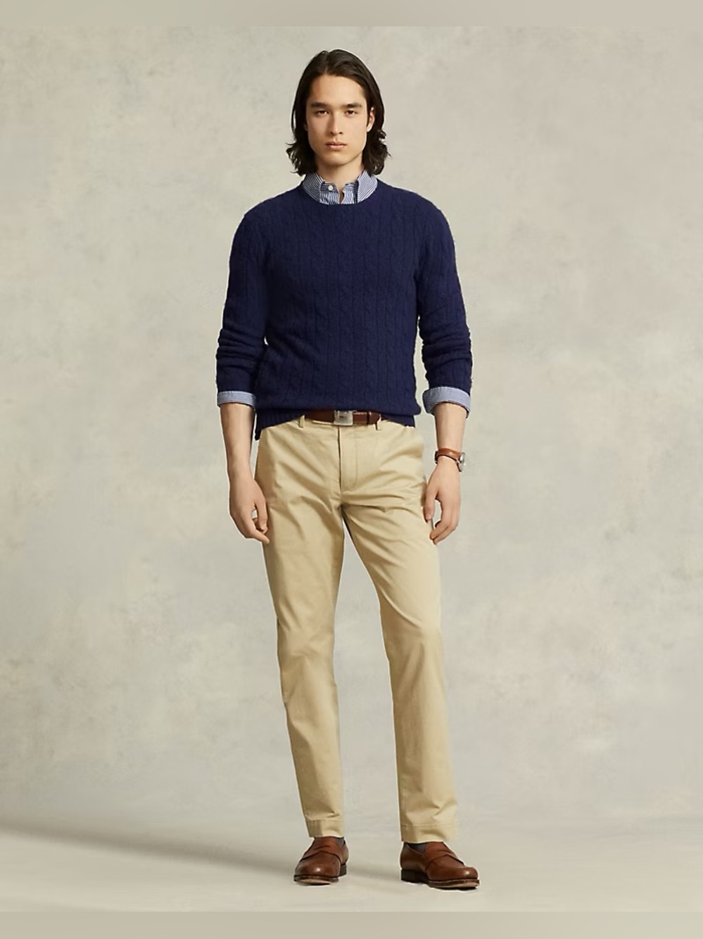 Polo Ralph Lauren Greenwich Men's Chino Pants in Light Khaki 31x24